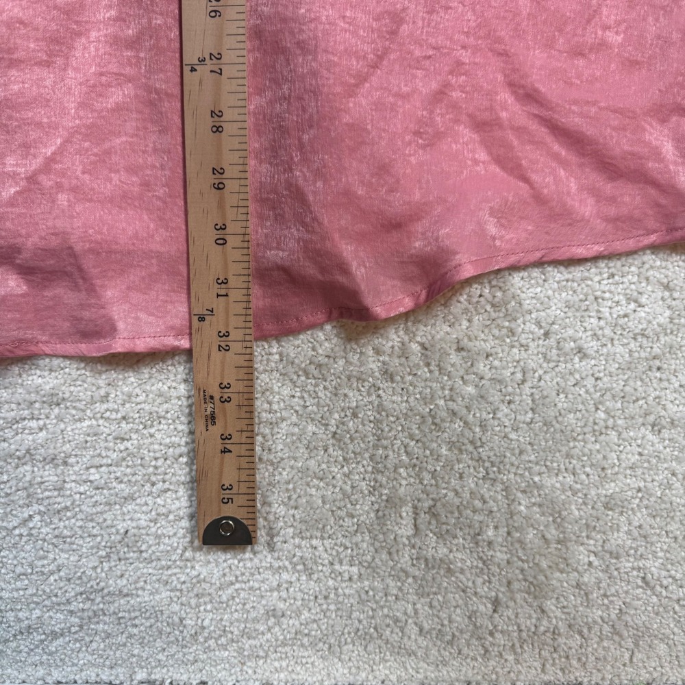Show Me Your Mumu Gomez Mini Dress Women Medium Pink Shimmer Halter Neck MS8-28 - Picture 4 of 10